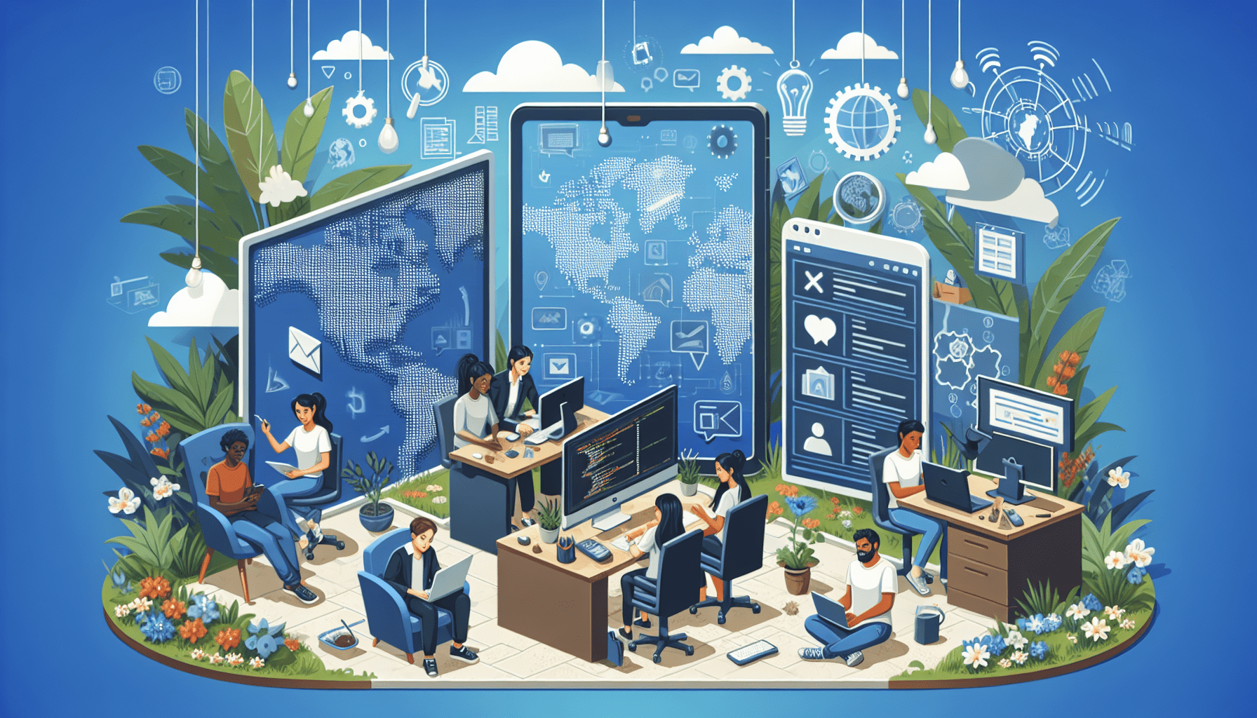 Web app development outsourcing