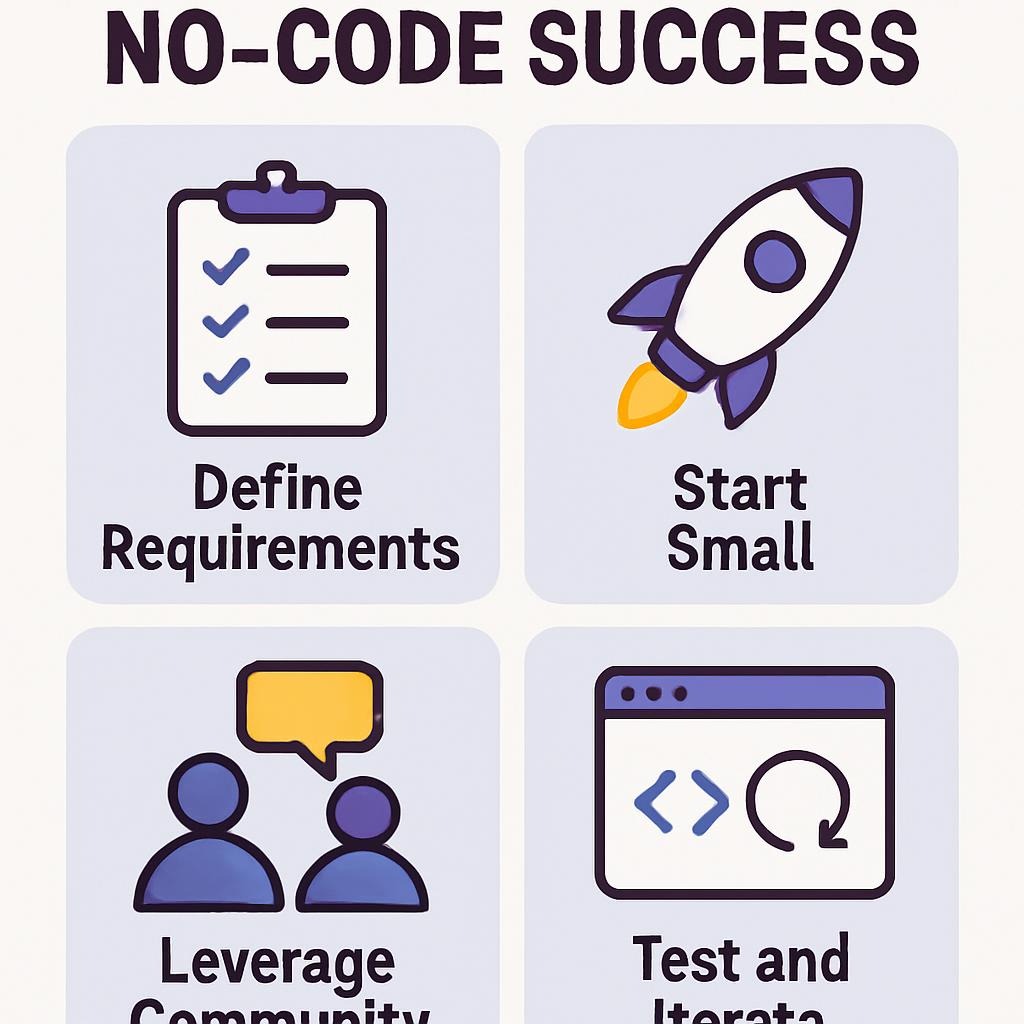 Build Full Apps Without Coding: Best Tools of 2025 4 Expert Tips for No-Code Success