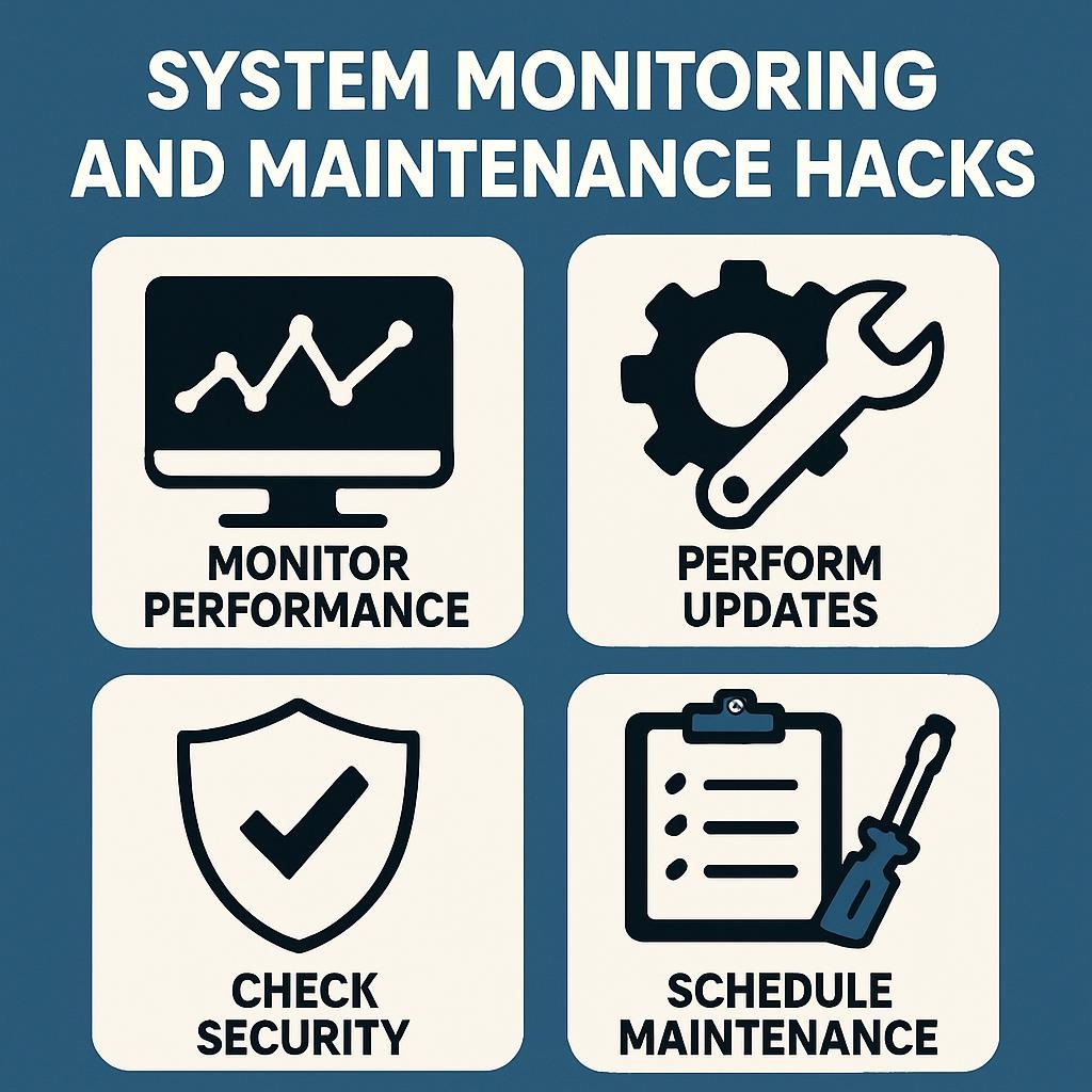 System Monitoring and Maintenance Hacks