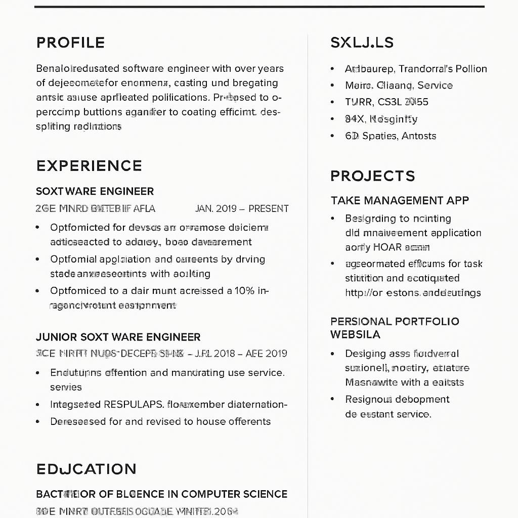 Top 7 Tech Résumé Tips That Got Me Hired in 2025 1 Modern Tech Résumé