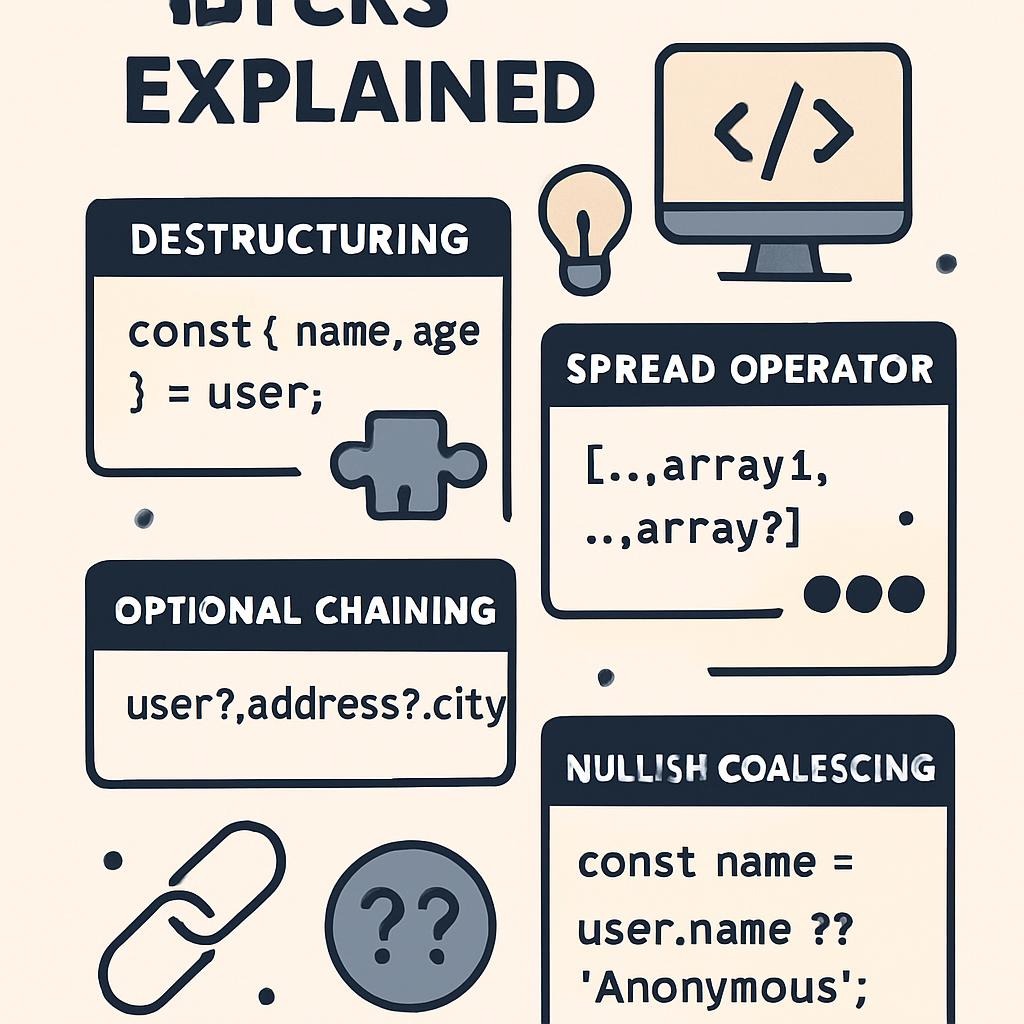 Copy-Paste These Powerful JS Tricks Into Your Next Project 1 Modern JavaScript Tricks Explained