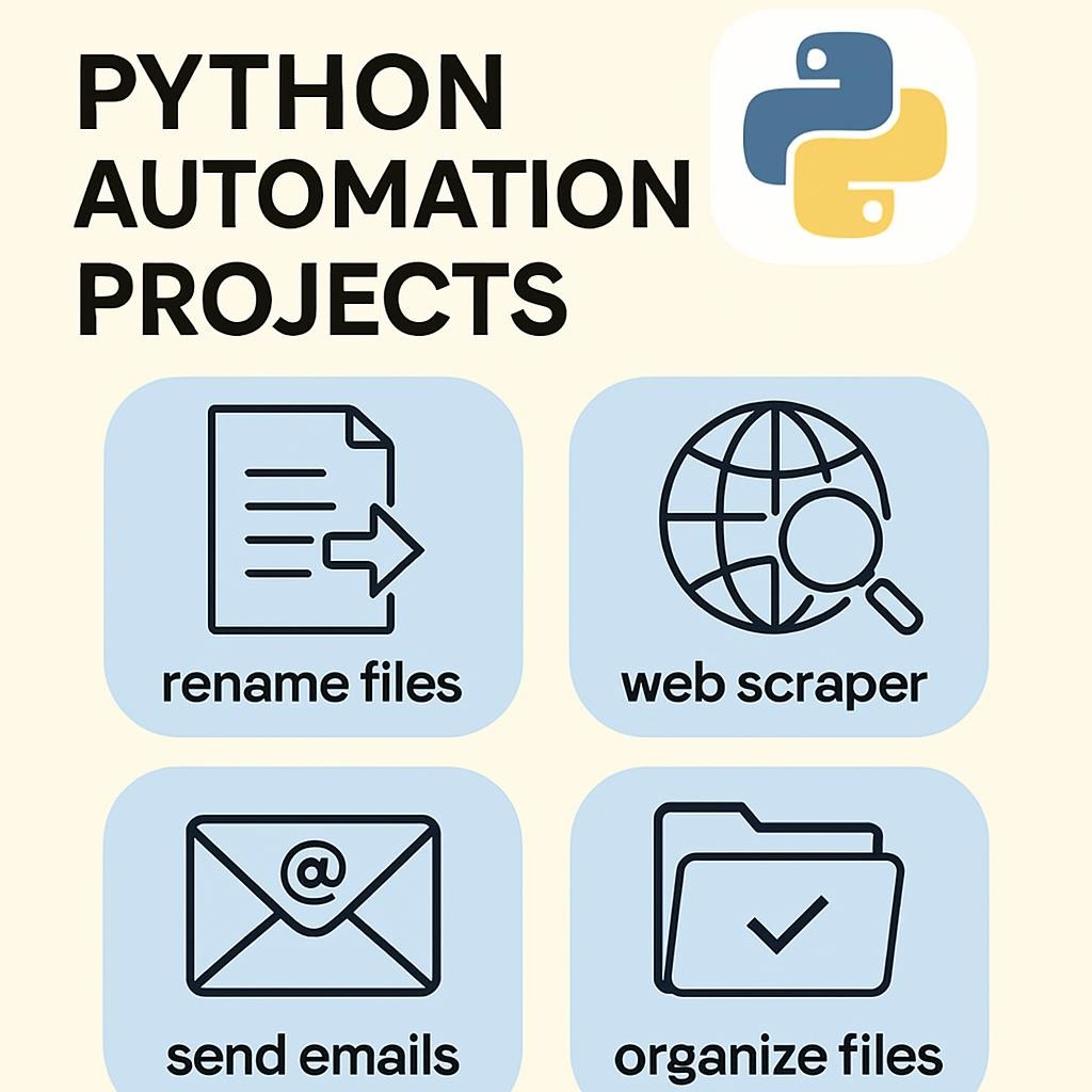 From Beginner to Pro: Python Automation You Can Start Today 2 Beginner-Friendly Python Automation Projects