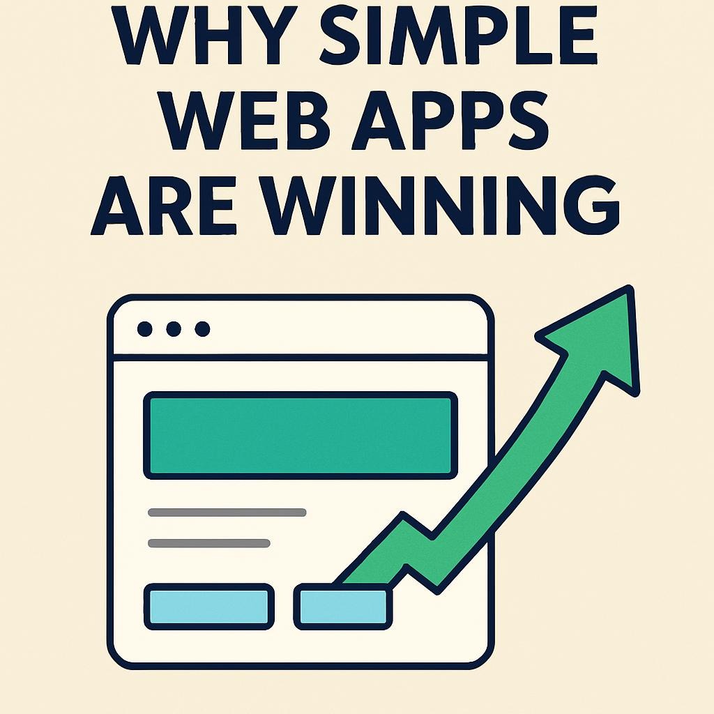 Why Simple Web Apps Are Winning