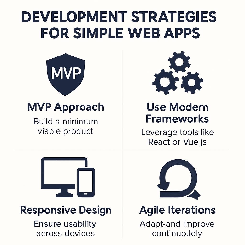 Development Strategies for Simple Web Apps