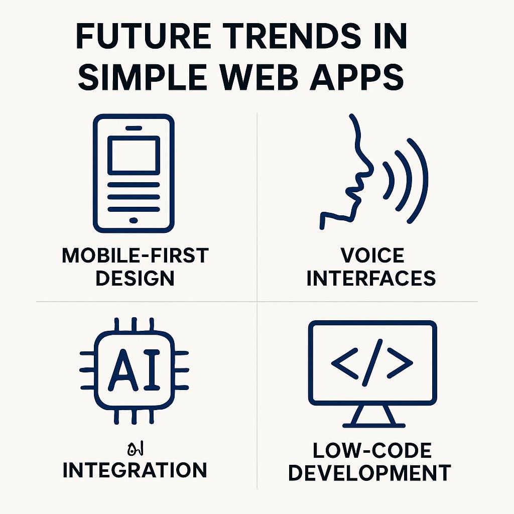 Future Trends in Simple Web Apps