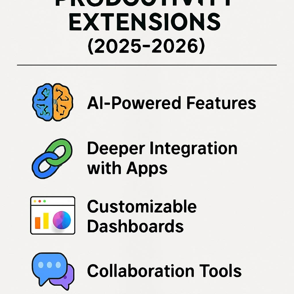 5 Free Extensions That Instantly Boost Productivity in 2025 5 What's Next for Productivity Extensions (2025-2026)