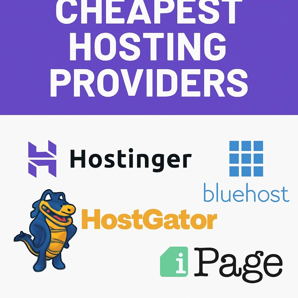 Cheapest Hosting Providers