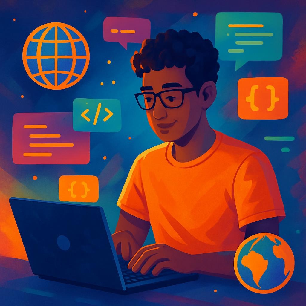 Top Niche Freelance Sites for Coders (Better Than Upwork or Fiverr!) 2 Freelance coder thriving in 2025 digital economy