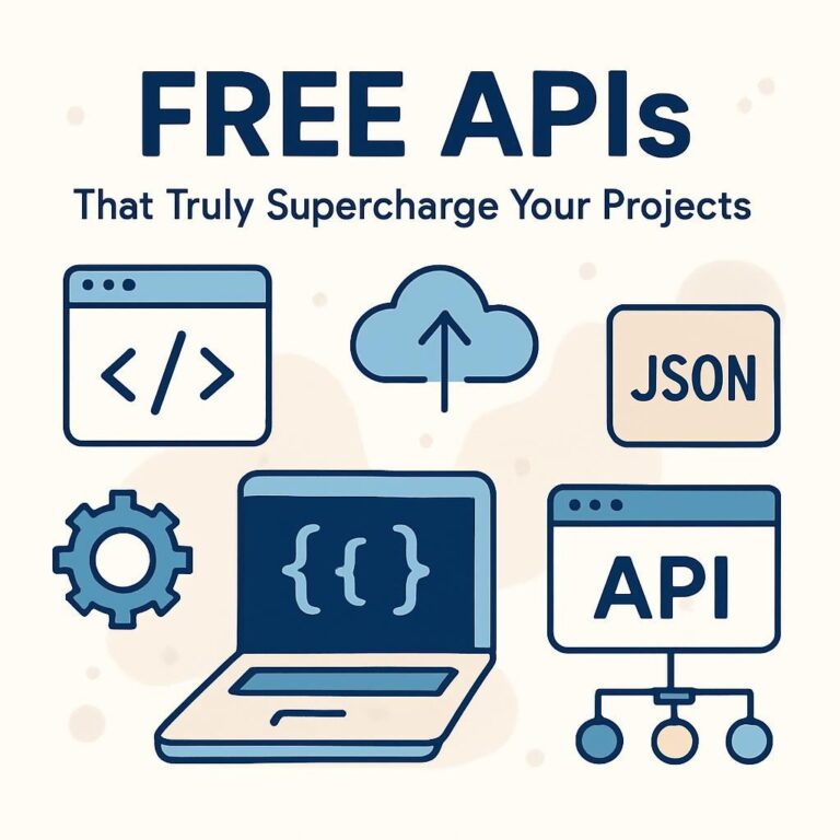 Free APIs That Truly Supercharge Your Projects