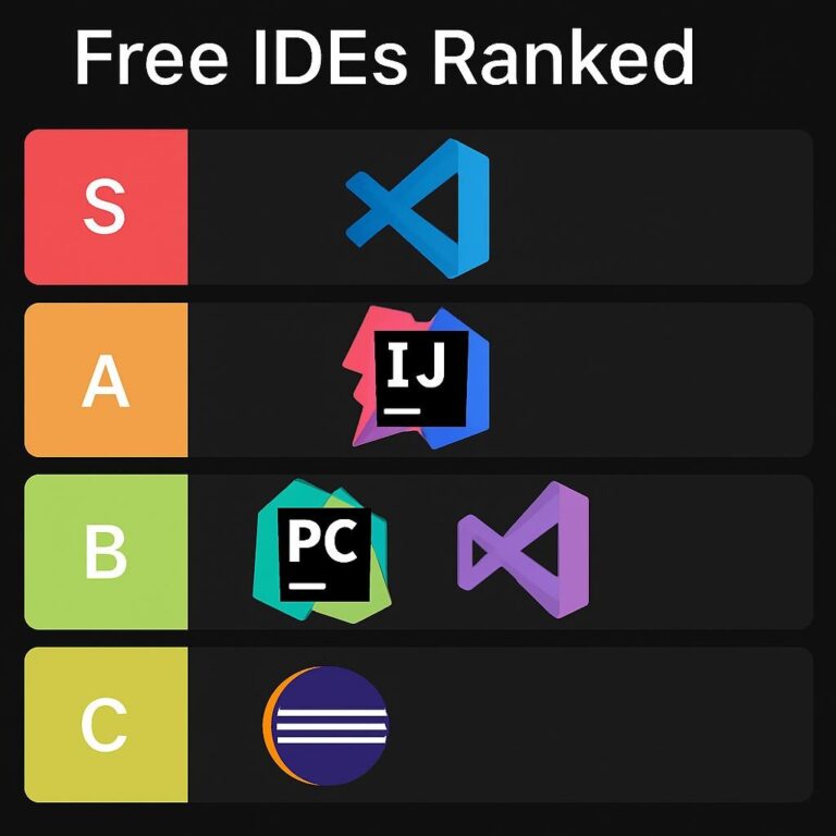 Free IDEs Ranked