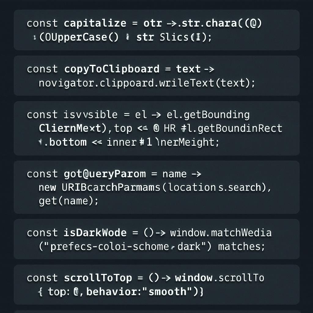 5 Magical JS One-Liners Hacks That Feel Like Magic 1 JS One-Liners