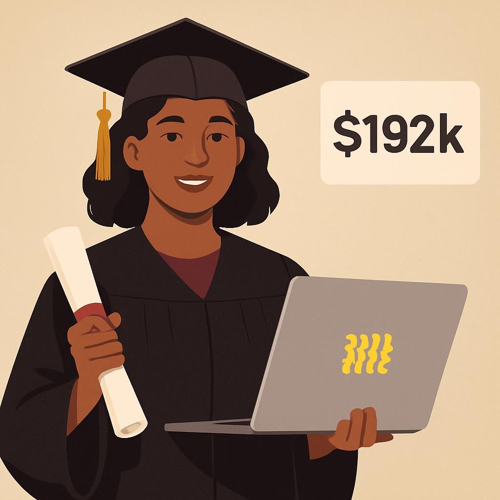 Bootcamp grad → Rippling E3 → $192k Year 1