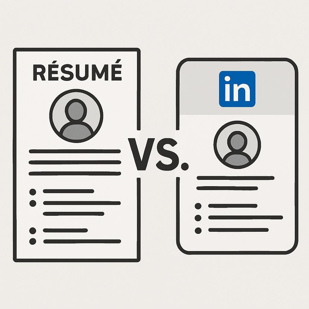 Resume vs LinkedIn: What Really Matters to Recruiters – Insider Secrets to Land Your Dream Job 1 Résumé vs LinkedIn