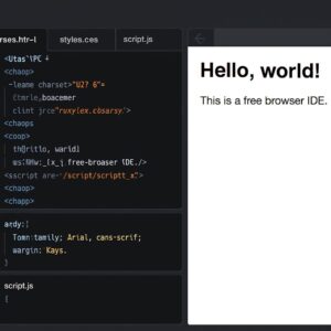 Free Browser IDEs 2026 - 1