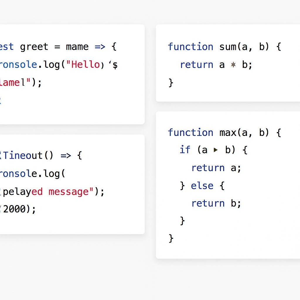 JavaScript Snippets 4