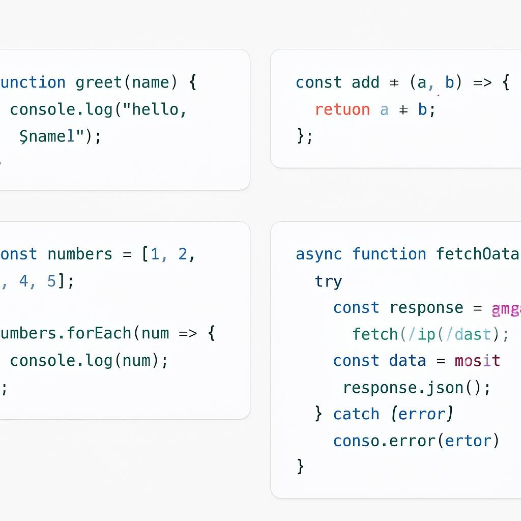 JavaScript Snippets 5