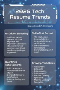 Top 7 Tech Résumé Tips That Got Me Hired in 2026 6 Tech resume trends 2026