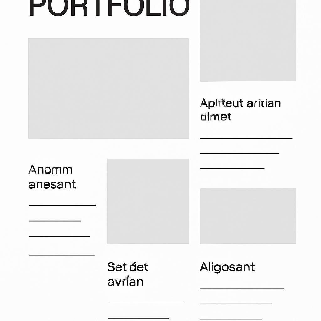 The Portfolio Layout Formula That Landed 3 Interviews in One Week 3 Portfolio Layout - 1