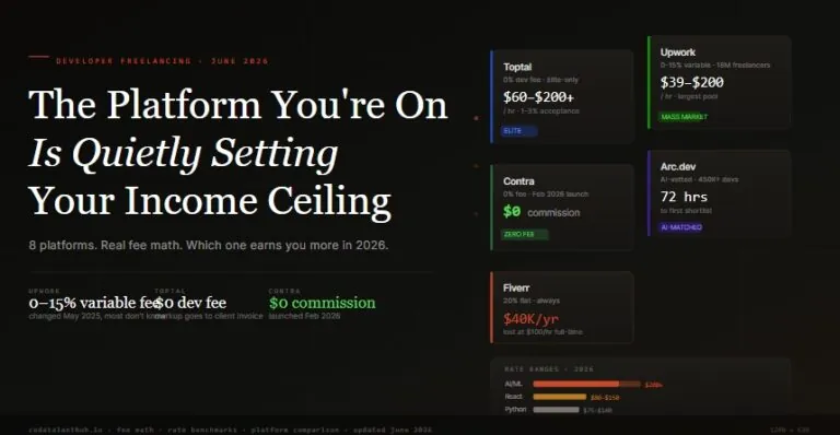 Home 5 Best Developer Freelance Platforms